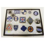 1185	US MILITARY PATCHES LOT ASSORTED VINTAGE PATCHES