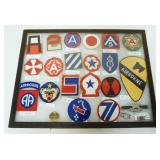 1190	LOT OF US MILITARY PATCHES & INSIGNIAS