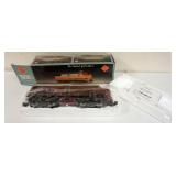 1223	RAILWAY EXPRESS AGENCY TRAIN CARS FLAT CARS & TRACK