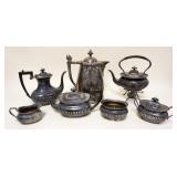 1236	ASSORTED VICTORIAN SILVERPLATE