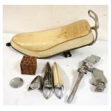 1258	LOT OF VINTAGE MOTORCYCLE PARTS