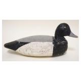 1022	ANTIQUE NJ DUCK DECOY WILLARD C JUNAU MANAHAWKIN NJ 1943, MALE BROADBILL