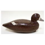 1023	ANTIQUE NJ DUCK DECOY WILLARD C JUNAU MANAHAWKIN NJ 1943, MALE BROADBILL