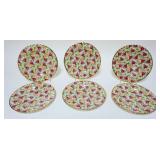 1032	ROYAL ALBERT OLD COUNTRY ROSE PLATES, 6-8 IN 