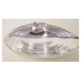 1052	WALLACE STERLING CLAM SHELL DISH, 3.1 OZT