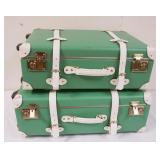 1095	STEAMLINE TRAVEL LUGGAGE, 2 PIECE LOT, LARGEST APPROXIMATELY 16 IN X 25 IN X 9 IN