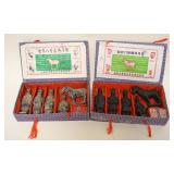 1098	ASIAN CLAY FIGURES, TALLEST APPROXIMATELY 5 IN HIGH