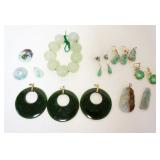 1112	ASSORTED JADE JEWELRY
