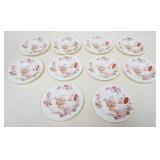 1117	BROWNFIELDS CHINA TIFFANY & CO 7 IN BOWLS, LOT OF 10