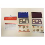 1223	UNITED STATES PROOF SETS & UNCIRCULATED COIN SETS, 1983, 1984, & 1987