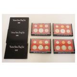 1224	UNITED STATES PROOF SETS, 1980 (2) 1981 & 1980