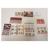 1225	UNITED STATES PROOF SETS & UNCIRCULATED COIN SETS, 1980, 1981, (3) 1984 & 2007