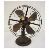 1233	ANTIQUE BRASS BLADE FAN *STAR RITE*