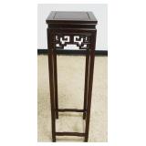 1039	ASIAN STYLE TALL PEDESTAL, APPROXIMATELY 13 IN X 44 IN H