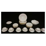 1060	38 PIECE SPODE SAVOY CHINA	38 PIECE SPODE SAVOY CHINA INCLUDING 8-10 1/2 IN PLATES, 7-8 IN PLAT
