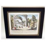 1092	ANTIQUE ENGRAVING PEKING CHINA	ANTIQUE ENGRAVING COLLECTION DES PROSPECTS PEKING CHINA, APPROXI