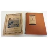 1093	HOKUSAI COLOR PRINT BOOK	HOKUSAI MASTERS OF COLOR PRINT BOOK, 1930 WITH 8 COLOR WOOD CUTS