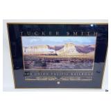 1112	TUCKER SMITH PRINT THE UNION PACIFIC RAILROAD	TUCKER SMITH FRAMED PRINT THE UNION PACIFIC RAILR