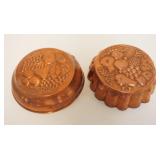 1151	2 COPPER MOLDS	2 COPPER MOLDS