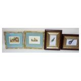1178	LOT OF ASSORTED BIRD & ANIMAL FRAMED PRINTS	LOT OF ASSORTED BIRD & ANIMAL FRAMED PRINTS, LARGES