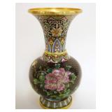 1186	CLOISONNE VASE	CLOISONNE VASE, APPROXIMATELY 10 1/2 IN HIGH