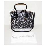 1200	MICHAEL KORS MERCER STUDIO LEATHER TOTE	MICHAEL KORS MERCER STUDIOS LARGE LEATHER TOTE, NEW WIT