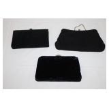 1202	3 VINTAGE EVENING BAGS	3 VINTAGE EVENING BAGS, SHIRL MILLER LTD, PETIT NOVELTY AND GARAY