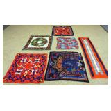 1203	6 SCARVES INCLUDING MIRSA, LIZ CLAIRBORNE	6 SCARVES INCLUDING LIZ CLAIBORNE, MIRSA, RUNWAY BY E