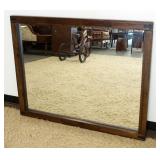 1238	BEVELED EDGE MIRROR	BEVELED EDGE MIRROR IN MODERN STYLE FRAME, APPROXIMATELY 38 1/2 IN X 48 IN