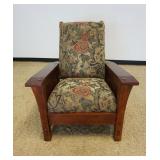 1023	STICKLEY SOLID CHERRY MORRIS CHAIR