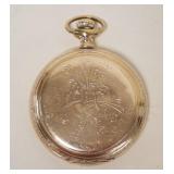 1163	ROCKFORD POCKET WATCH, 20 YEAR GOLD CASE, FOR PARTS OR RESTORATION