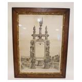 1179	PA CIVIL WAR DEDICATION JOSEPH CALL COMPANY 4, 93RD REGIMENT OF PA VOLUNTEERS, STAINING ON EDGE