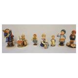 1195	GOEBEL/HUMMEL GROUP OF 7 FIGURINES, LARGEST APPROXIMATELY 6 IN