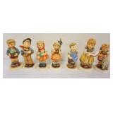 1201	GOEBEL/HUMMEL GROUP OF 7 FIGURINES, LARGEST APPROXIMATELY 4 IN HIGH