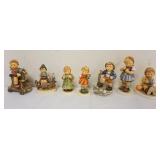1202	GOEBEL/HUMMEL GROUP OF 7 FIGURINES, LARGEST APPROXIMATELY 5 1/2 IN HIGH
