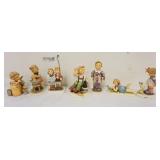 1204	GOEBEL/HUMMEL GROUP OF 7 FIGURINES, TALLEST APPROXIMATELY 7 IN HIGH