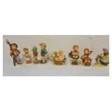 1205	GOEBEL/HUMMEL GROUP OF 7 FIGURINES, TALLEST APPROXIMATELY 7 IN HIGH