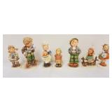 1207	GOEBEL/HUMMEL GROUP OF 7 FIGURINES, TALLEST APPROXIMATELY 6 IN HIGH