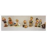 1210	GOEBEL/HUMMEL GROUP OF 7 FIGURINES, TALLEST APPROXIMATELY 5 IN HIGH