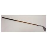 1227	ANTIQUE WOOD SHAFT GOLF CLUB MACGREGOR DURALITE MID MASHIE 3