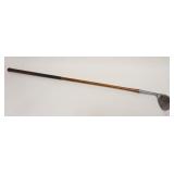 1229	ANTIQUE WOOD SHAFT GOLF CLUB MACGREGOR DURALITE MIBLICK 9