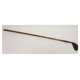 1233	ANTIQUE WOOD SHAFT GOLF CLUB BANNER