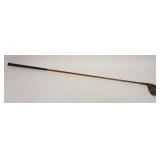 1234	ANTIQUE WOOD SHAFT GOLF CLUB SPALDING ROBERT JONES JR