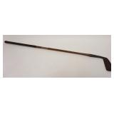 1235	ANTIQUE WOOD SHAFT GOLF CLUB THISTLE