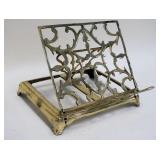 1059	SOLID BRASS ADJUSTABLE BOOK STAND