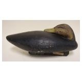 1063	ANTIQUE WOOD DUCK DECOY, APPROXIMATELY 16 IN X 6 IN X 7 IN H