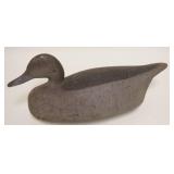 1065	ANTIQUE WOOD DUCK DECOY, APPROXIMATELY 16 IN X 6 IN X 8 IN H