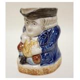 1111	ANTIQUE STAFFORDSHIRE TOBY PITCHER APPROXIMATELY 6 IN H