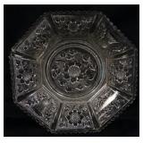 1145	SANDWICH GLASS 9 IN PLATE