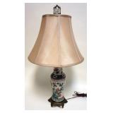 1151	ASIAN STYLE TABLE LAMP, 32 IN H